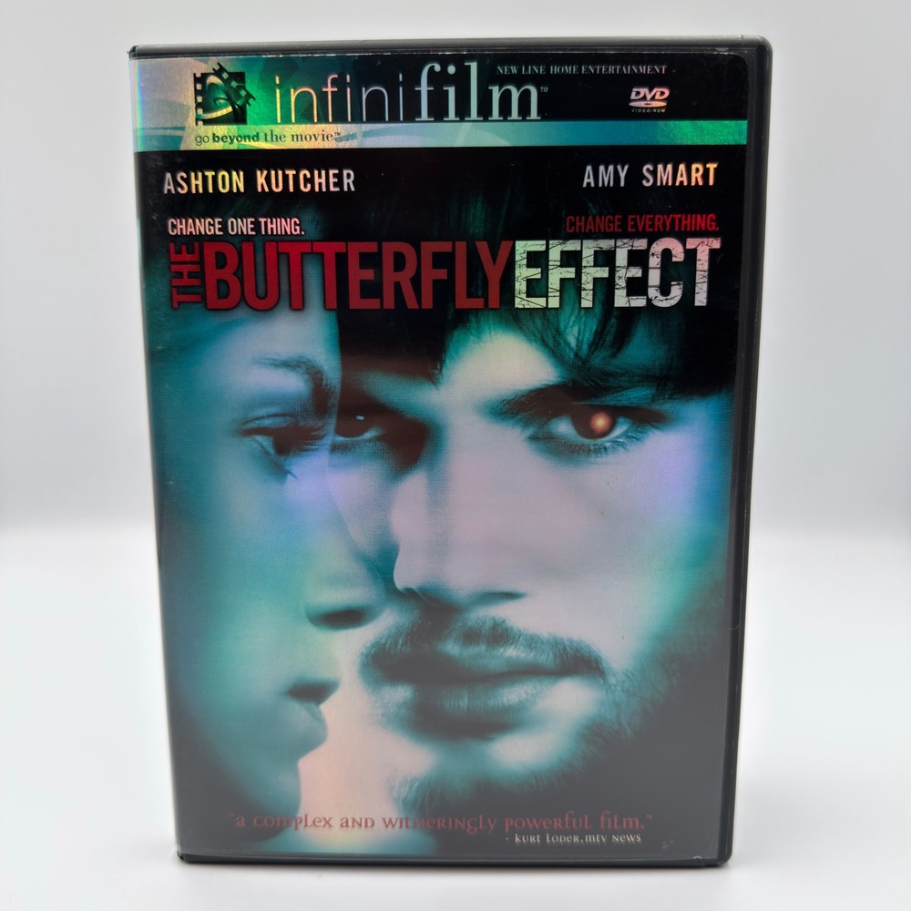 The Butterfly Effect DVD InfiniFilm Edition Ashton Kutcher Sci-Fi Thriller N7173